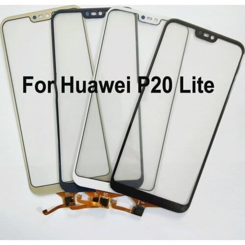 For Huawei P20 Lite P 20 Lite P20Lite Touch Panel Screen Digitizer Glass Sensor Touchscreen Touch Panel With Flex Cable