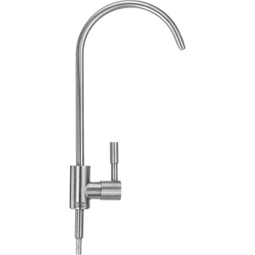 Kitchen Faucet 304 Stainless Steel Reverse Osmosis Faucet Water Filter Purifier Single Lever Hole Direct Drinking Tap Cold Water