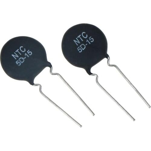 10pcs Thermistor Resistor NTC 5D-15 5D15 Thermal Resistor