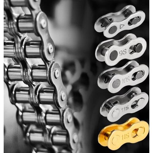 1 / 5 Pair Bike Chain Link Bicycle Chain Repair Tool Bike Missing Link Bike Chain Connector 6-8S / 9S / 10S / 11S Repair Tools