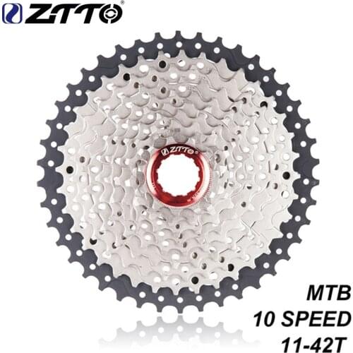 ZTTO MTB 10 Speed 11-42T 11-40T Cassette Bicycle Sprocket 10speed 10s Freewheel 10v K7 Range Fit for M780 M590 M6000 Bike Parts