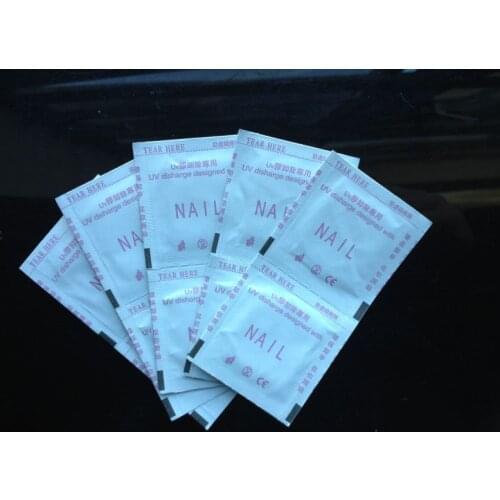 10 PCS/LOT nail polish remover tissue wipe tin foil Nail Art gel Easy cleaner gel nail Wraps UV Gel Remover