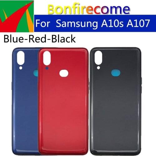10Pcs\Lot For Samsung Galaxy A10S A107 A107F A107M A107F/DS A107M/DS Battery Cover Rear Door Housing