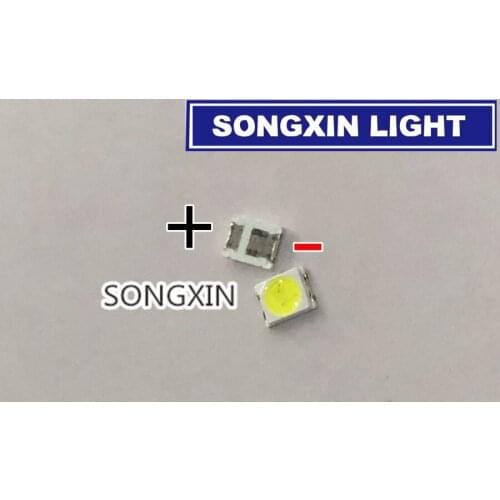 1000PCS UNI LED Backlight High Power LED 1W 3V 1210 3528 2835 Cool white LCD Backlight for TV TV Application MSL-628KSW