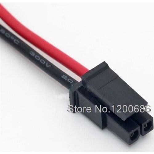 2PIN 15CM 22AWG Molex P/N 43645-0200 2 Pin Molex Micro-Fit 3.0 wire harness Molex 3.0 Pitch wire cable