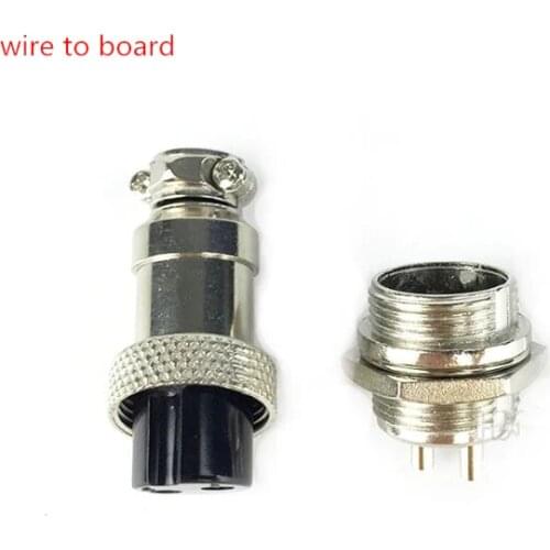 5 Set GX16-2/3/4/5/6/7/8/9/10 Pin Male & Female Diameter 16mm Wire Panel Connector GX16 Circular Connector Aviation Socket Plug