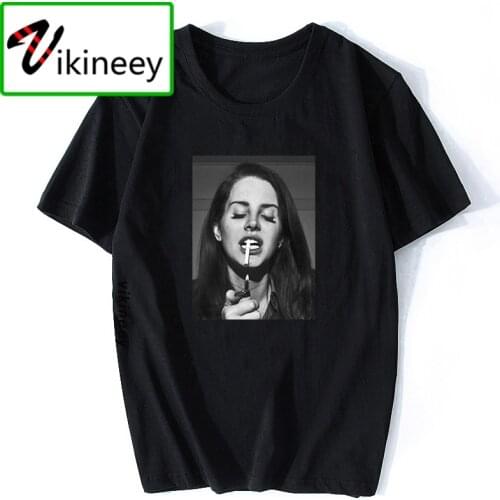 Aesthetic Lana Del Rey Sexy Cool Print Casual Funny Shirt New Top Tee High Quality Summer Oversized Harajuku T Shirt for Men