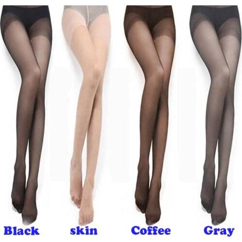 Hot Fashion 4 Colors Womens Tights Sexy Lingerie Female Hosiery Pantyhose Sexy Summer Thin Nylon Transparent Black Tights Gifts