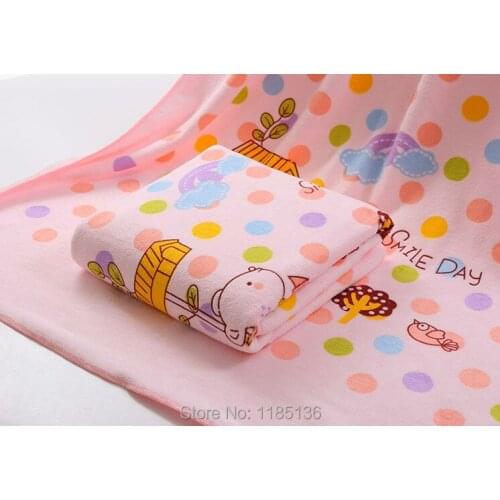 Cute Cat Cleaning Towel Pet Bath Towel Quick Dry Cotton Towel for Cat Dog High Quality 70*140cm D105