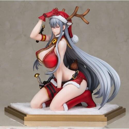15CM Valkyrie on the battlefield DUEL Serville Blaze Yuliana Eberhardt X'mas Party SET 1/7 scale PVC Christmas gift Toys