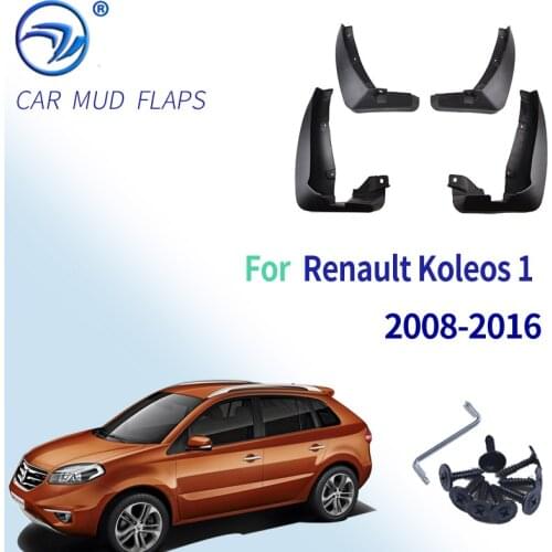Front Rear Mud Flaps for Renault Koleos 1 2008-2016 for Fender Splash Guards Mudguards Mudflaps Car Accessories