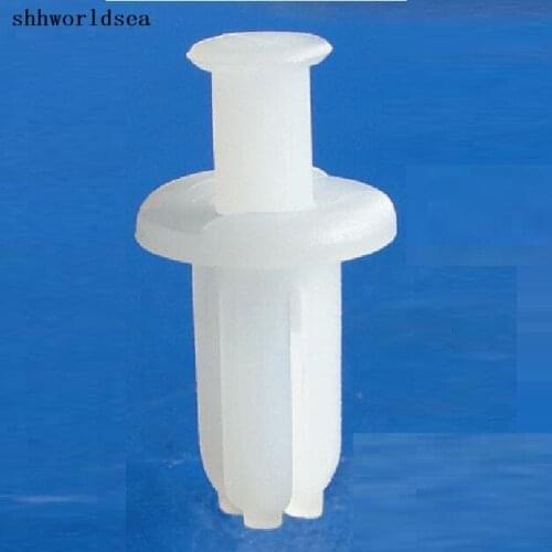 Shhworldsea car plastic clip and auto fasteners push type retainer 100pcs /lot