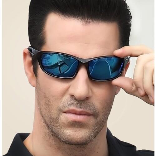 Polarized Sunglasses Women Men Polaroid UV400 Sun Glasses Red Mirrored Retro Black Shades Eyewear Accessory