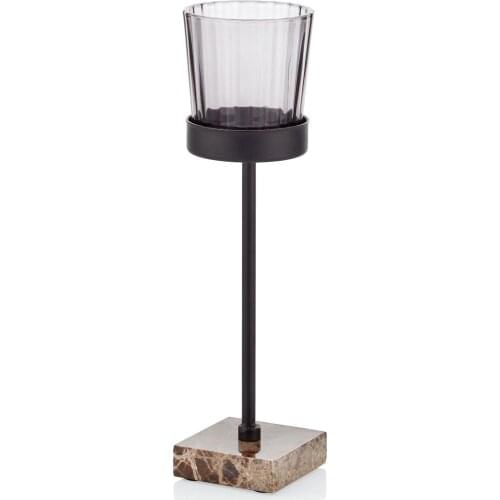 The Mia Decorative Metal Candlesticks