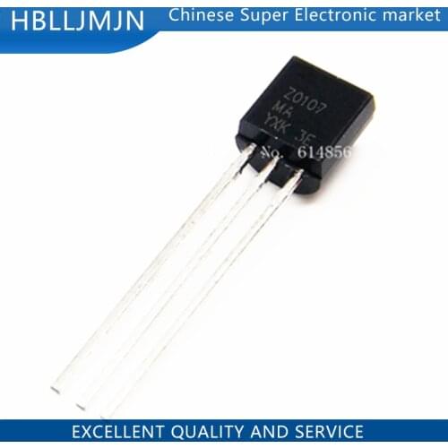 100PCS Z0107MA TO-92 A0107 Triacs