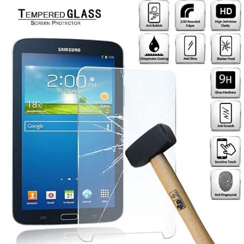 Tablet Tempered Glass Screen Protector Cover for Samsung Galaxy Tab 3 7.0 T210 T211 P3200 Tablet Explosion-Proof Tempered Film