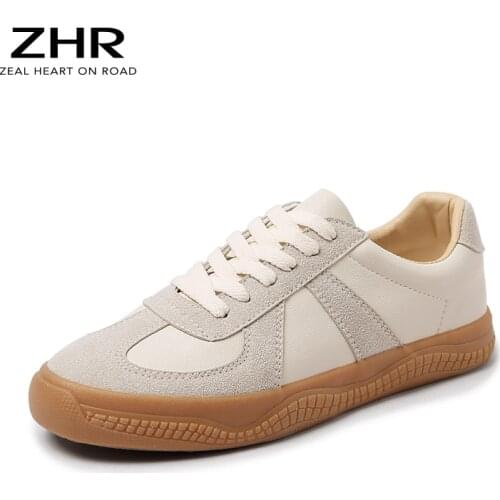2021 NEW Vintage Women Sneakers GAT Casual Flat Shoes Fashion White Sneakers Lace up Footwear Luxury Designers