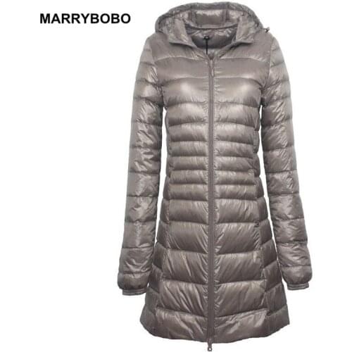 7XL Winter White Duck Long Down Coat Women Ultra Light Hooded Down Jacket 2020 Casual Slim Long Sleeve Outerwear Tops Plus Size