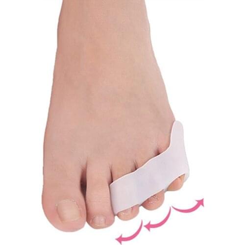 1Pair New Soft Comfortable Details about Separator Bunion Orthotics Pedicure Thumb Adjuster Correction Pedicure Sock Straight
