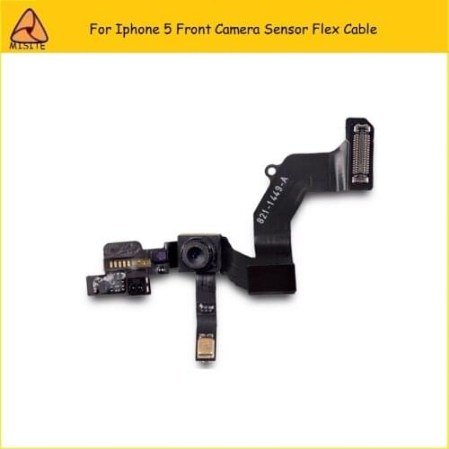 20PCS/LOT Phone little Camera Flex for iPhone 5 5G Front /Small Camera Sensor with Light Flex Cable Ribbon Replacement parts
