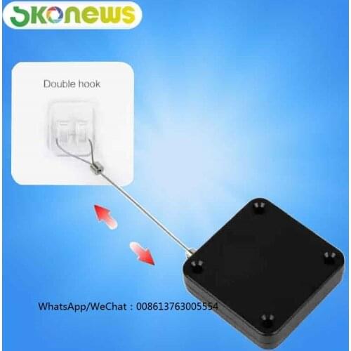 50 Pcs Punch-Free Retractable Cable Pull Box Automatically Sensor Door Closer Automatically Close For All Doors