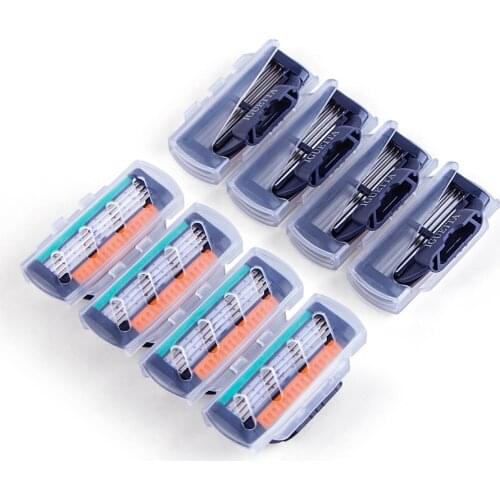 IGUETTA 2021 New Orange Shaver Bathing Stainless Steel Manual Razor For Men shaving Armpit Hair And Leg Hair For Whole