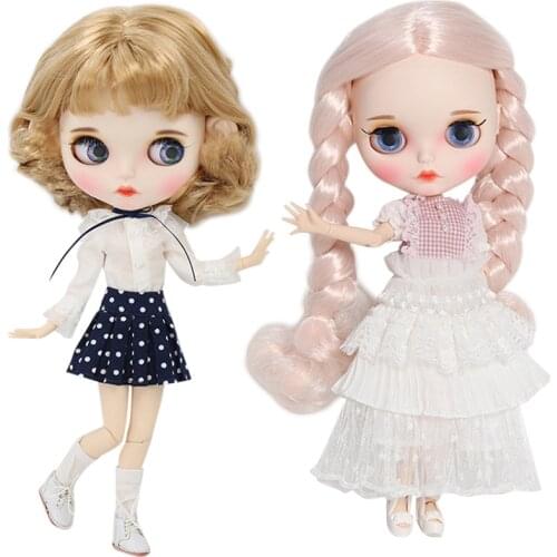 DBS 1/6 bjd clothes Youthful lovely Outfit for 30cm doll Lace dress elegant and cute bjd azone licca girls toy gift