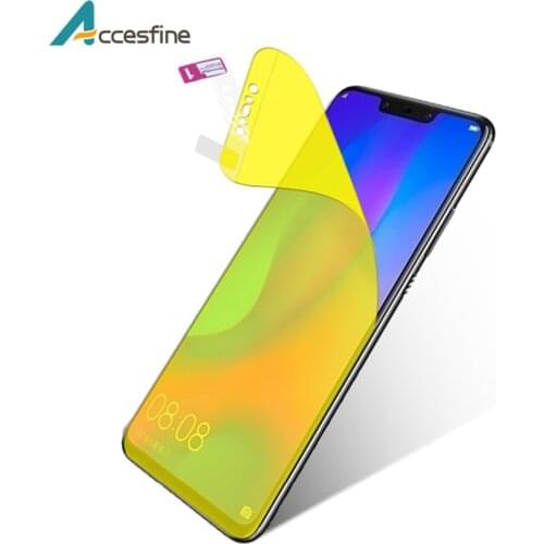 5D Full Screen Hydrogel Soft Film For Huawei P10 P8 P9 Honor 9 P20 Lite Pro TPU Protective Gel Film Screen Protector Not Glass