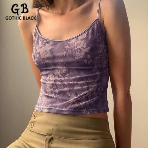 Gothic Black Womens Summer Tops