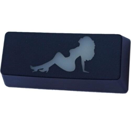 R2 2.25U Enter Key Shine Through Keycaps ABS Etched Backlit Keycap for Mechanical Keyboard