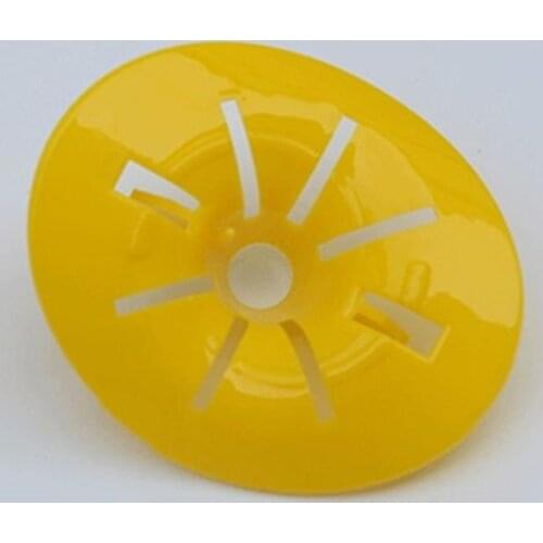 10PCS Reusable Yellow Plastic Bee Catcher Flower Shaped Flying Insects Funnel Wasp Trap Pest Control Killer Home Outdoor Garden