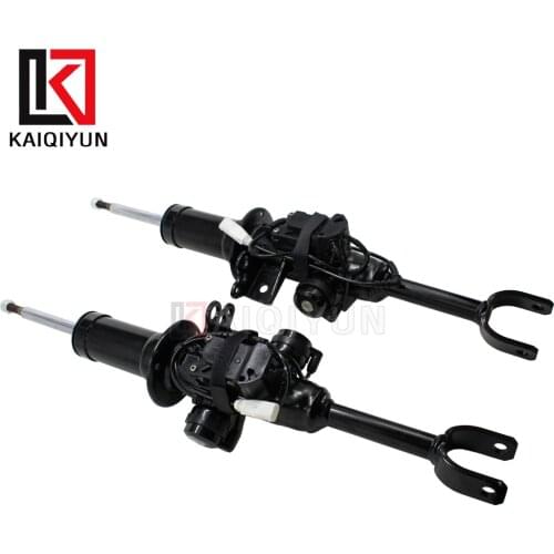 Pair For BMW F07 535i 505i GT 740i iL 2013-2015 Front Left+Right Air Suspension Shock Absorber Strut 37116850222 37116850221