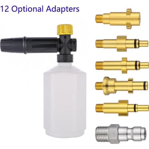 High Pressure Cleaner Car Foam Wash Snow Foam Lance Foam Nozzle Foam Cannon Foam Generator for Karcher Huter Car Accessories