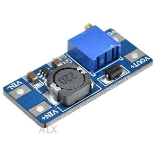 DC-DC adjustable step-up Booster power supply MODULE BOARD 2A MAX MT3608 DC DC Converter 2-24V TO 28V