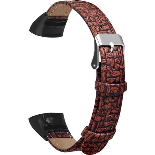 For Huawei Honor Band 5/4 Lightweight Leather Smart Wrist Strap Watch Band Bracelet Watchband Smart Watch Accessories Replacemen