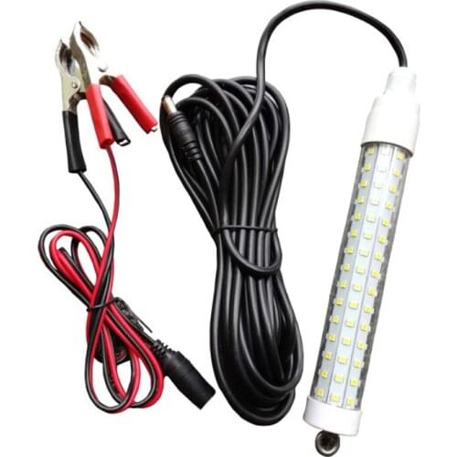 12v 6meter Led Fish Attraction Light Submersible Night Fishing Light Underwater Fish Finder Lamp Attracts Prawns
