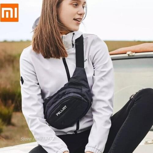 Xiaomi fashion Portable Leisure belt bag chest bags waist package Outdoor Sport Shoulder Bag