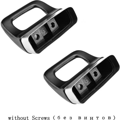 2PCS Short Accessories Bakelite Grip Pot Handle Kitchen Tool Double Hole Anti Scalding Household Pan Black Dismountable