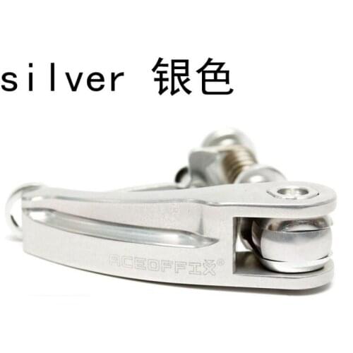 38.6g Bike Seatpost Clamp For Brompton Folding Bicycle Seat Post Quick Release Clamp Titanium Axle Part Accessory
