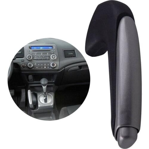 47125-SNA-A82ZA Emergency Auto Car Parking Brake Handle Sleeve Protector Lever Cover for Honda Civic 2006-2011 Interior Decor