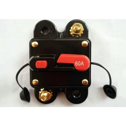 Car Audio Inline Circuit Breaker Reset Automatic Thermal Protector Fuse for Boating