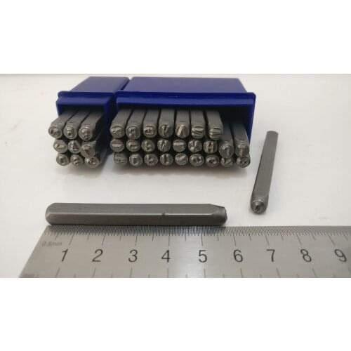 Free shipping capital Steel die Punch Letter number Stamping Tool Diy Jewelry gold silver metal leather mold finding Accessorie