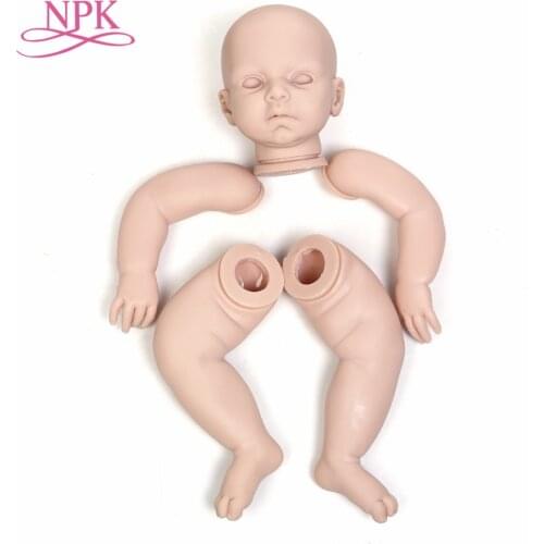 Hotsale doll kit DIY blank kit soft silicone vinyl 28inches reborn toddler kit LEONTYNE popular