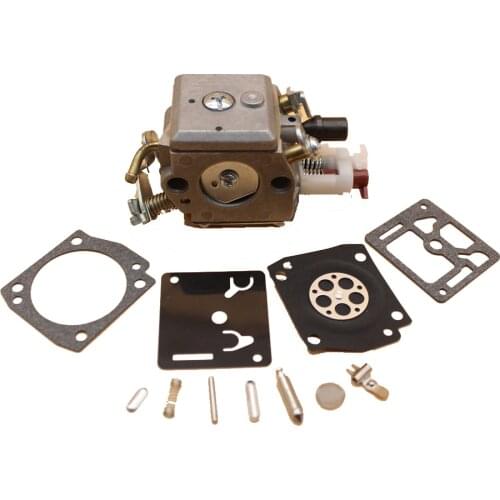 Carburetor Carb Diaphragm Repair Rebuild Kit Fit HUSQVARNA 340 345 346XP 350 351 353 359 Chainsaw Zama C3-EL32, RB-122 Replace