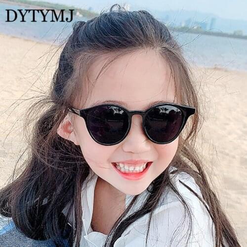 DYTYMJ Round Children Sunglasses Luxury Brand Sunglasses for Kids Small Glasses Boy/Girl Mirror Vintage Oculos De Sol Wholesale
