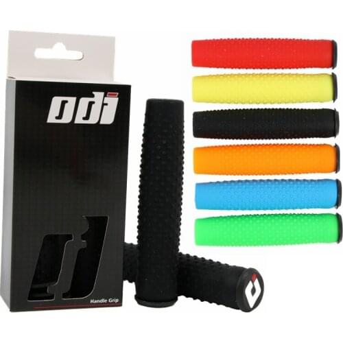 Cross-Border Hot Selling American ODI Mountain Bike Silicone Handlebar Grips Pure Silicone Non-Slip Ultra-Light Racing