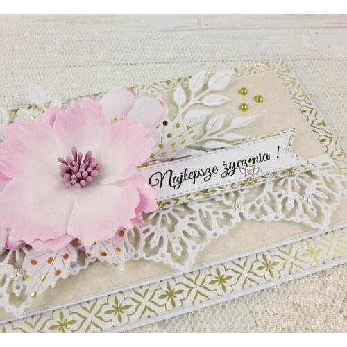 Mmao Crafts Metal Steel Cutting Dies New Lace edge decoration Stencil For DIY Scrapbooking Paper/photo Cards Embossing Dies