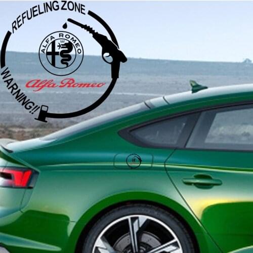 1pc fashion Waterproof Car badge fuel tank decoration sticker For Alfa alpha Romeo 159 147 156 Giulietta 147 159 Mito KEYRING