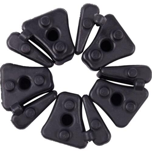 Motorcycle Rear Wheel Damper Set Black Rear Wheel Damper for Honda VT750 DC C CD Shadow Sprocket Rubber Motorcycle Accessories