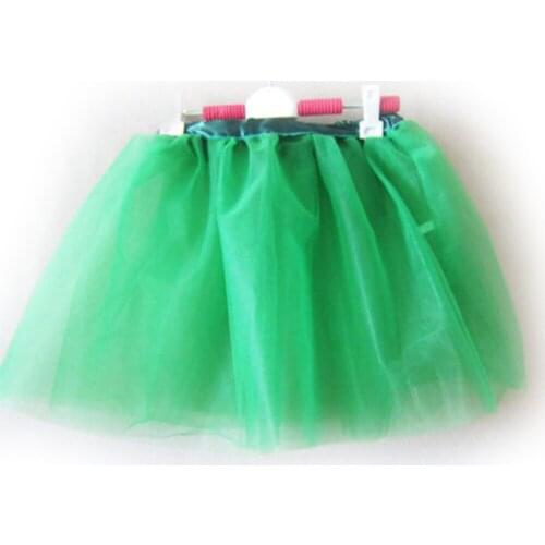 Multi-Color 3 Layer Wear Skirt Pettiskirt Costume Girl Kid Tutu Party Beautiful Ballet Dance